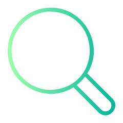 magnifying glass gradient icon