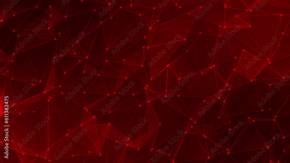 Poster abstract plexus forms created in 3d. connection and the idea of a web. background of digital, commun