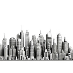 Panorama of buildings, architecture, cityscape