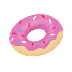 donut with sprinkles