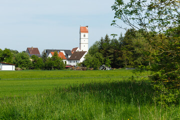 Fototapeta na wymiar Zwiefaltendorf, Ortsteil der Stadt Riedlingen im Landkreis Biberach