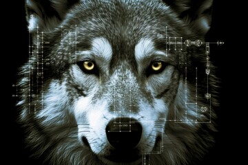 Biometric methods of wild animal identification. Biometric Recognition for Pet Animal. Visual animal biometrics. AI generative