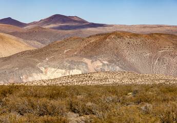 Landscape shot of the Argentinian Pampa in the Province Neuqu&eacute;n - Traveling South America