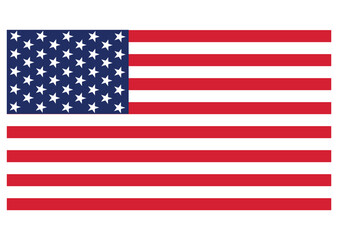 Naklejka premium American Flag Images-vector free download 