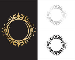 Golden Decorative Vector 