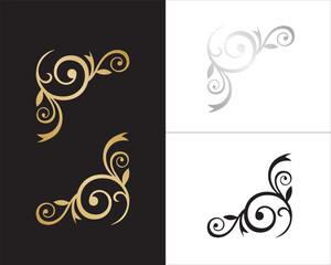 Silver Decorative Vector