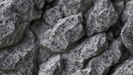 Dark stone background. Black white rock granite texture. Mountain surfase close-up, generative ai