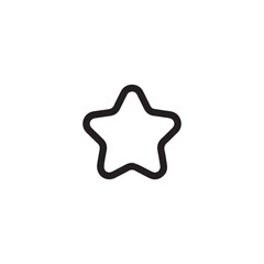 Space star image icon Web design, mobile app.