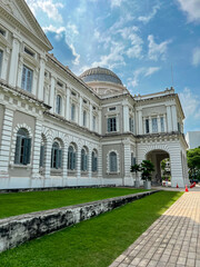 Obraz premium The National museum of Singapore sign