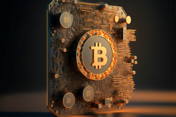 Bitcoin: Unleashing the Digital Revolution of Money created with Generative AI technology
