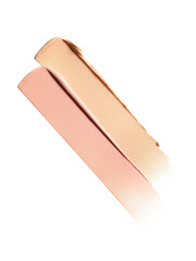 Primer Serum Mattifying Primer texture, texture stroke isolated on white background. Cosmetic product swatch