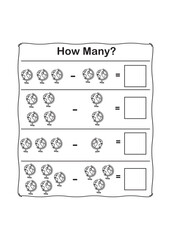 
back to school math worksheet