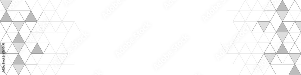 Poster abstract geometric background with triangle shape pattern