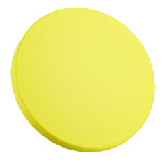 3d circle shape illustration