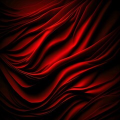 Fototapeta na wymiar red satin fabric luxuries background