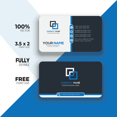Vector Modern Creative and Clean Business Card Template
