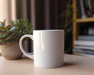 Blank White Mug Mockup