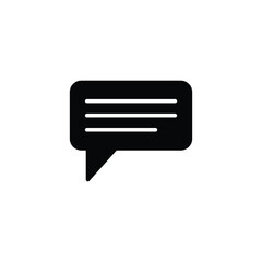 Comment icon design with white background stock illustration