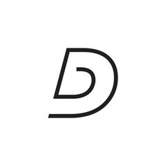 D letter logo 