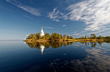 Valaam Monastery. Traveling in Russia. Karelia - 611419818