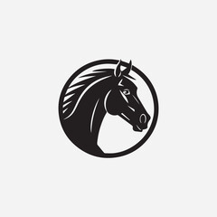 Horse's head logo