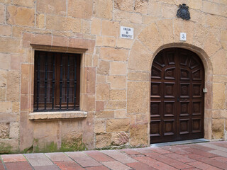 Local color of Oviedo, Asturias, Spain