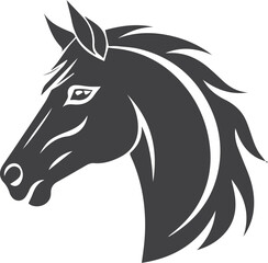 Horse's head logo