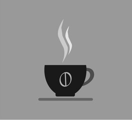 simple coffee vector for coffee shop logo