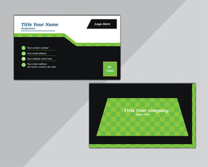 corporate business card design for personal identity