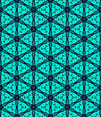 Multi color seamless abstract pattern. Background and backdrop. Multi Colored. Colorful ornamental design. Colored mosaic ornaments. Vector graphic illustration. EPS10.