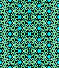 Multi color seamless abstract pattern. Background and backdrop. Multi Colored. Colorful ornamental design. Colored mosaic ornaments. Vector graphic illustration. EPS10.