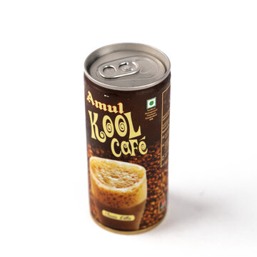 West Bangal, India - May 20, 2023 : Amul kool photos shot on different background.