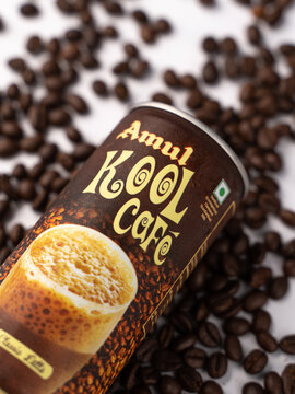 West Bangal, India - May 20, 2023 : Amul kool photos shot on different background.