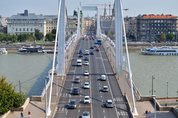 bridge in Budapest, Hungary 