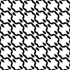 Seamless diagonal pattern. Repeat decorative design.Abstract texture for textile, fabric, wallpaper, wrapping paper. Black and white wallpaper.
