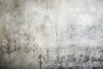 A gray wall with a dirty surface and a stain on it Generative AI