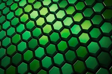 Fototapeta premium Moderne sechseckige Bienenwaben. Muster für Hintergrund (Generative AI)