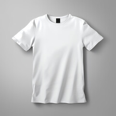 Check out this stylish t-shirt mock-up that's sure to turn heads!  Get a sneak peek of the latest fashion trends and imagine yourself rocking this cool and versatile t-shirt design. 