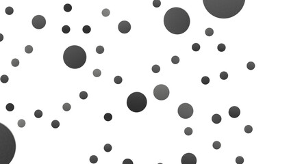 Multicolor confetti abstract background with a lot of falling pieces, isolated on a white background. - Silver Holographic PNG