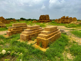 Chaukhandi tombs in Sindh province in Pakistan