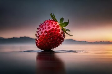 strawberry on the water generative ai technology
