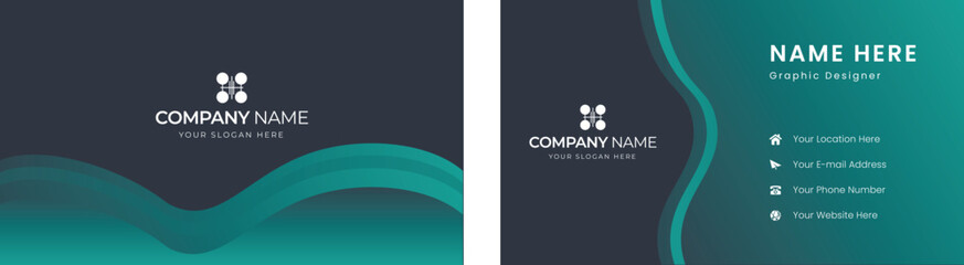 Professional Minimalist Business Card Design