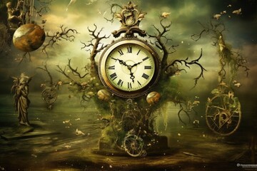 Mesmerizing and ethereal scene that defies imagination. Generative AI