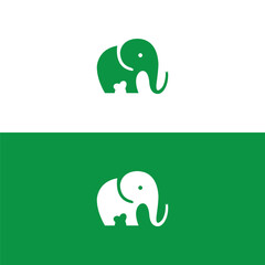 elephant vector logo.Elephant illustrations,Elephant icon.