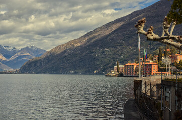 View of Bellano on Lake Como.