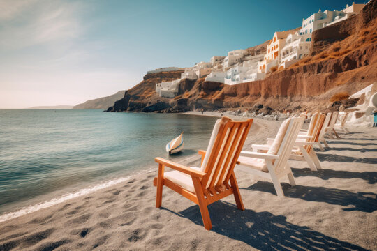 Sea View Beach Luxury Living - Santorini Island Style