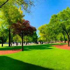Fototapeta premium Park