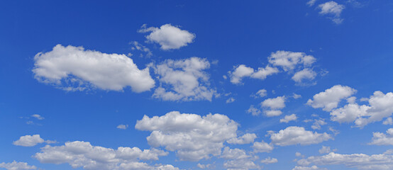 Blue sky background with clouds. Sky clouds background.