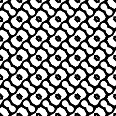 Seamless diagonal pattern. Repeat decorative design.Abstract texture for textile, fabric, wallpaper, wrapping paper. Black and white wallpaper.