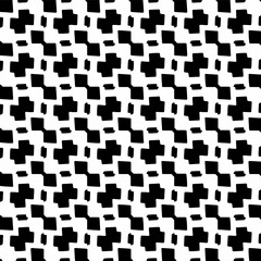 Seamless diagonal pattern. Repeat decorative design.Abstract texture for textile, fabric, wallpaper, wrapping paper. Black and white wallpaper.